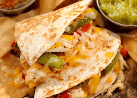 Chicken Quesadillas- Breadables - Gluten Free flours 